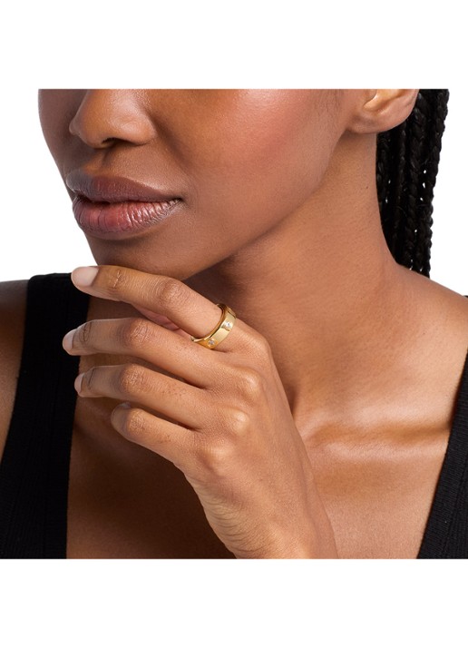 Michael Kors Premium ring verguld MKJ8651710 - detail 3 goud