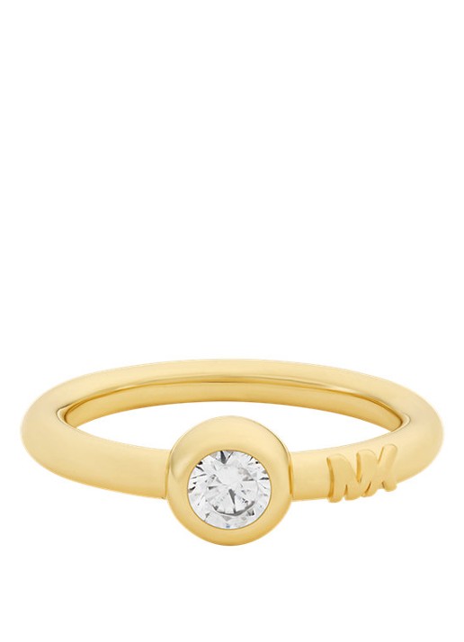 Michael Kors Premium ring verguld MKJ8662710 - detail 2 goud