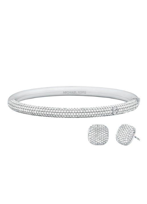 Michael Kors Premium set van armband en oorstekers MKJ8618SET