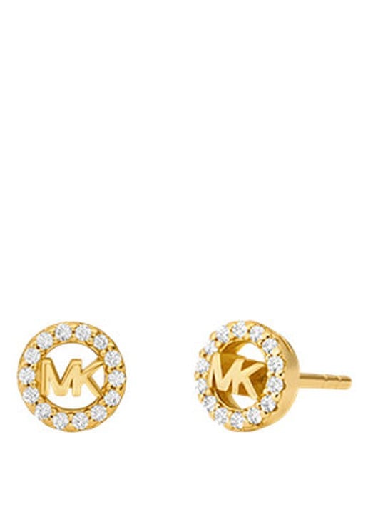 Michael Kors Premium set van ketting en oorknopjes MKC1837SET - detail 3 goud