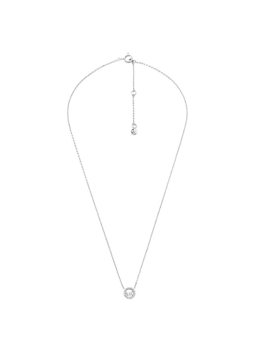 Michael Kors Premium set van ketting en oorknopjes MKC1839SET - detail 2 zilver