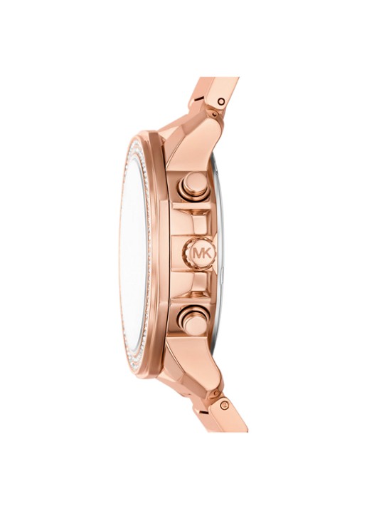 Michael Kors Prescott horloge MK7681 - detail 3 roségoud