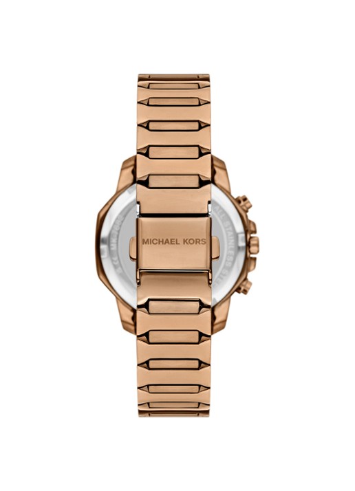 Michael Kors Prescott horloge MK7682 - detail beige