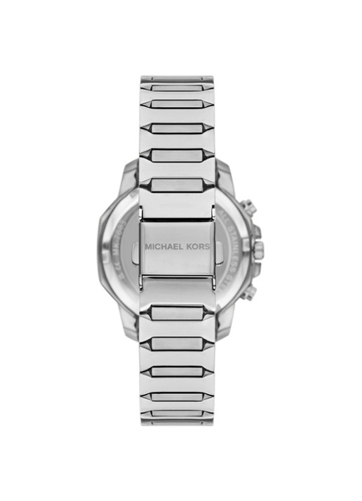 Michael Kors Prescott horloge MK7683 - detail zilver