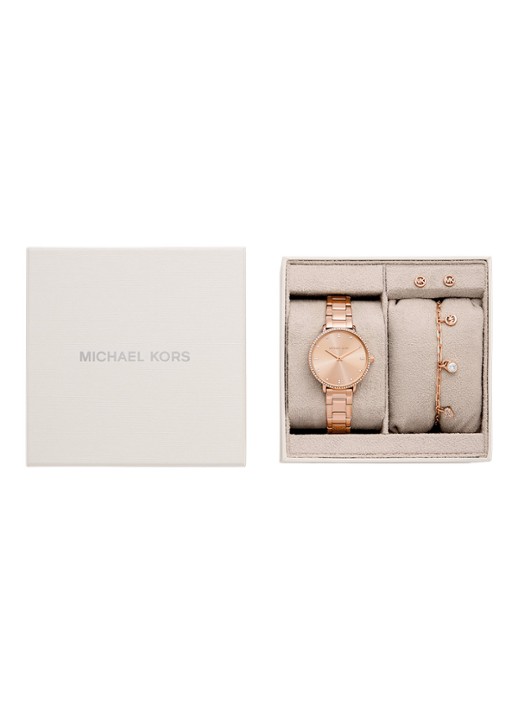 Michael Kors Pyper Horloge Giftset MK7645SET - detail 4 roségoud