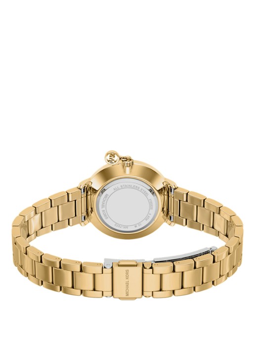 Michael Kors Pyper horloge MK7572 - detail 5 goud