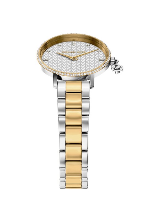 Michael Kors Pyper horloge MK7574 - detail 3 zilver