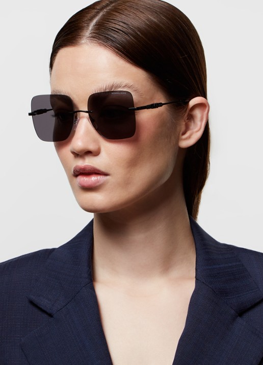 Michael Kors Quebec zonnebril MK1150 - voorkant 5 zwart