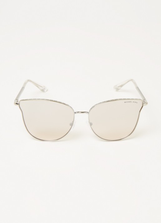 Michael Kors Salt Lake City zonnebril MK1120 - voorkant 2 zilver