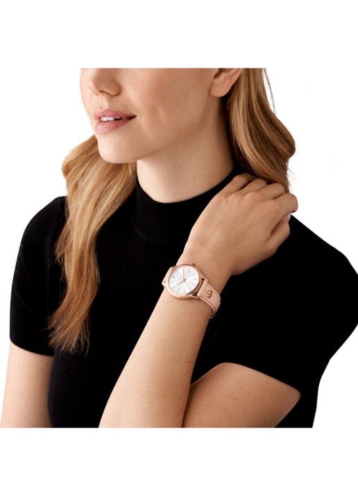 Michael Kors Slim Runway horloge MK7545 - detail 4 roségoud