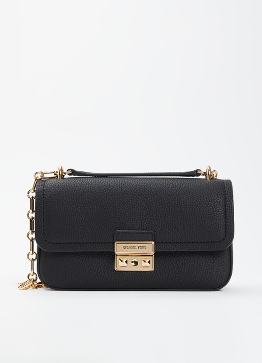Michael Kors Tribeca schoudertas van leer met verstelbare schouderriem