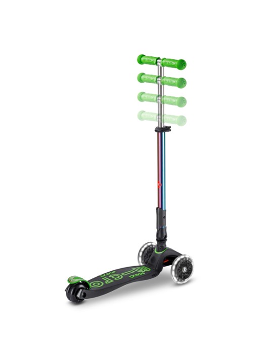 Micro Step Maxi Micro Deluxe step inklapbaar en met LED-verlichting - detail 4 paars