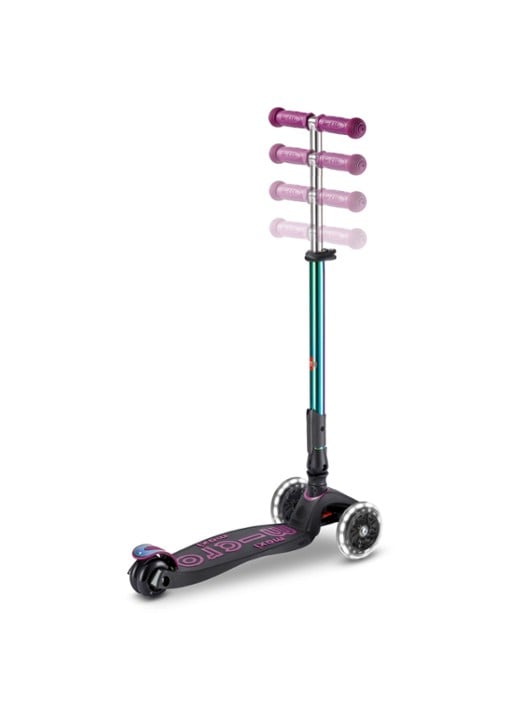 Micro Step Maxi Micro Deluxe step inklapbaar en met LED-verlichting - detail 2 paars