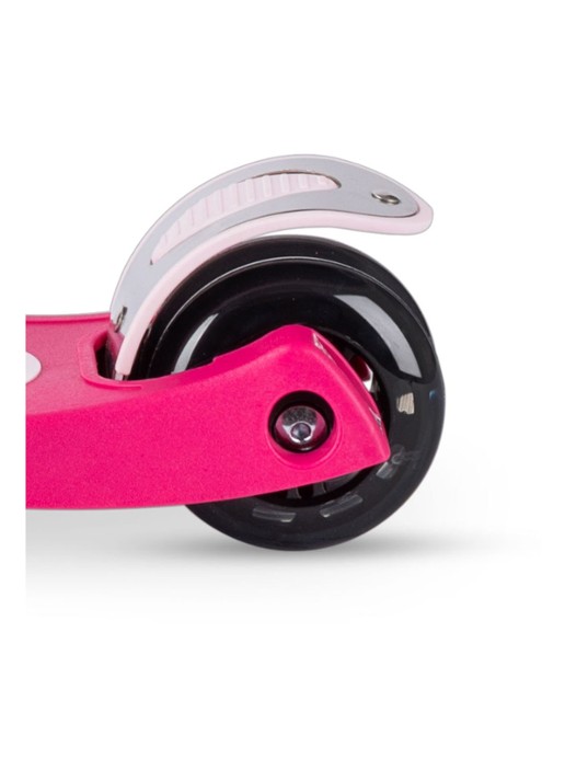 Micro Step Maxi Micro Deluxe step met LED-verlichting in wielen - detail 6 roze