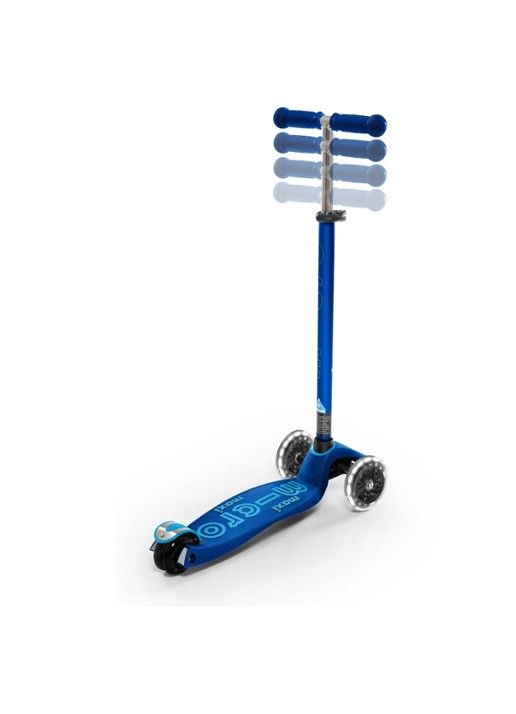 Micro Step Maxi Micro Deluxe step met LED-verlichting  - detail blauw