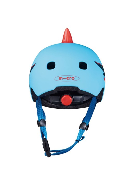 Micro Step Micro 3D Dino kinderhelm - detail 3 blauw