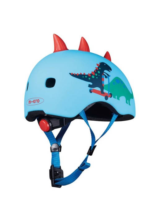 Micro Step Micro 3D Dino kinderhelm - detail 4 blauw