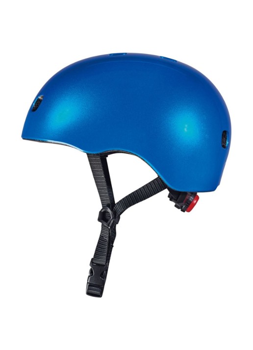 Micro Step Micro Metallic M kinderhelm  - achterkant 3 blauw