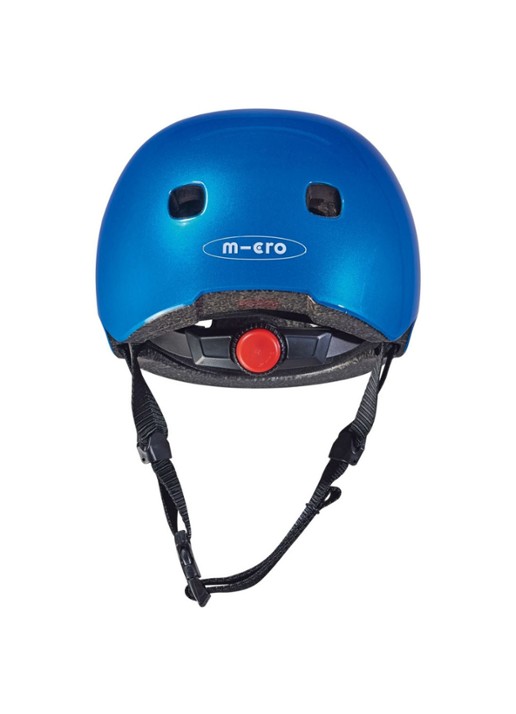 Micro Step Micro Metallic M kinderhelm  - detail 4 blauw