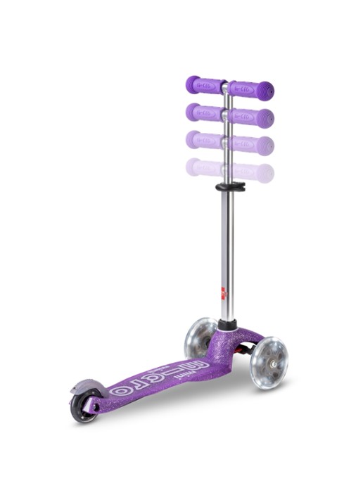Micro Step Mini Micro Deluxe step met LED-verlichting - detail 2 lichtpaars