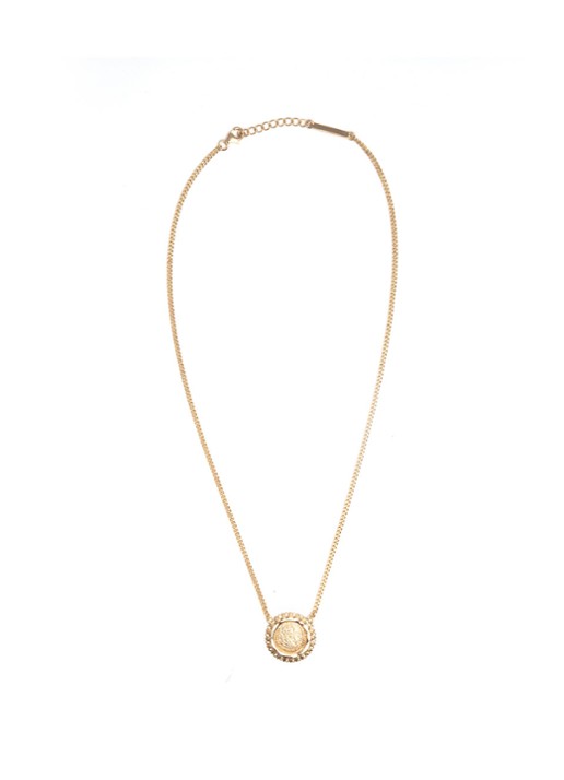MIMI ET TOI Amandine ketting verguld - voorkant goud