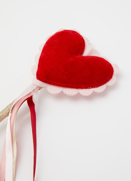 Mimi & Lula Heart toverstaf - voorkant 2 rood