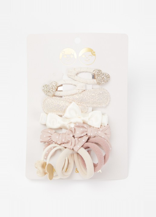 Mimi & Lula My First Hair Accessoires haarclips en haarelastiekjes in 14-pack