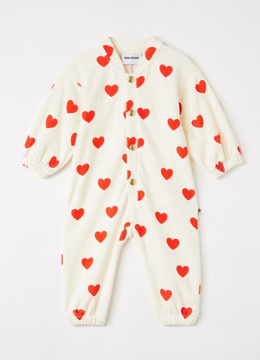 Mini Rodini Hearts babypak met print