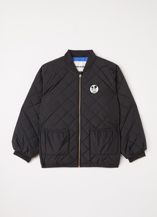 Mini Rodini Ritzrats gewatteerd jack met quilt patroon