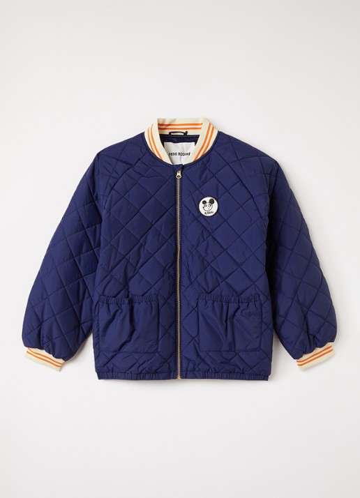 Mini Rodini Ritzrats gewatteerd jack met quilt patroon