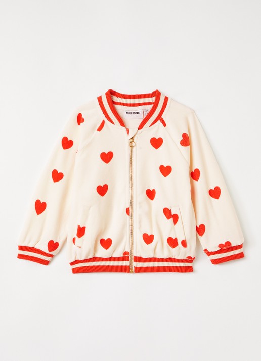 Mini Rodini Sweatvest met print