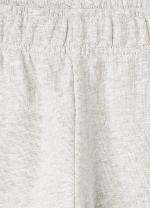 Mini Rodini Tapered fit joggingbroek met print - detail grijsmele