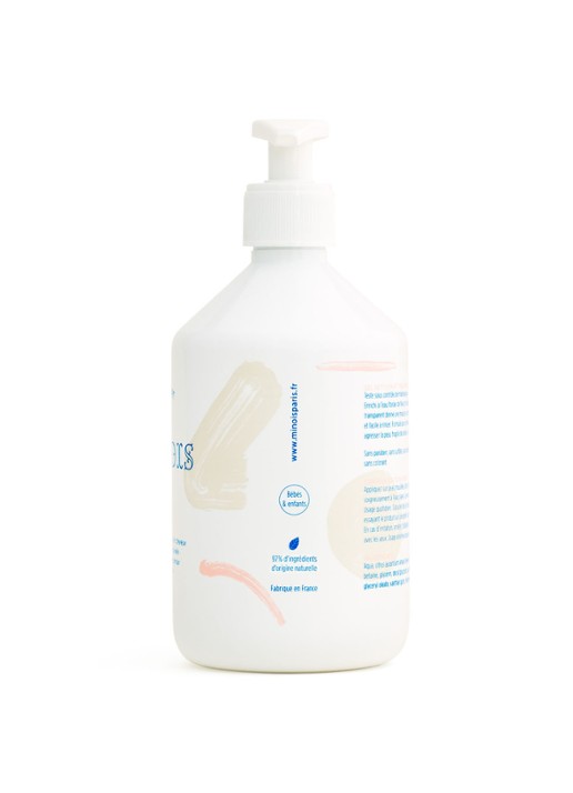 Minois Paris Baby Delicate gel 500 ml  - achterkant 5 wit