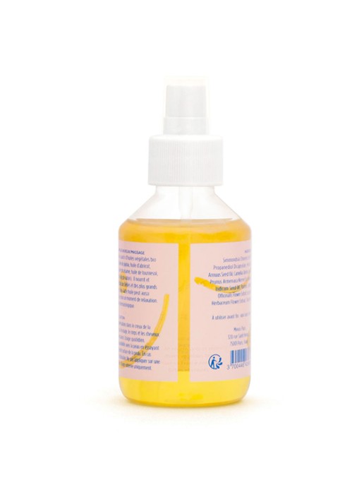 Minois Paris Baby dry olie 150 ml  - achterkant 3 transparant