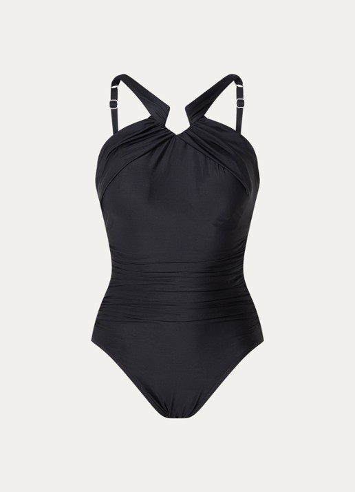 Miraclesuit Aphrodite corrigerend badpak - voorkant 2 zwart