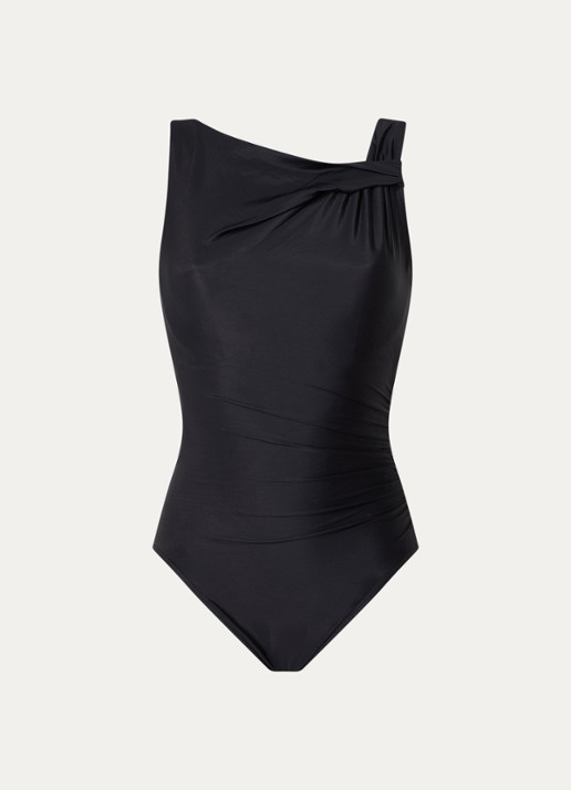 Miraclesuit Avra corrigerend badpak met beugel - voorkant zwart
