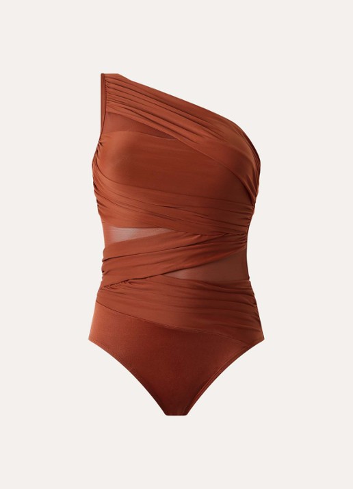Miraclesuit Jena voorgevormd corrigerend badpak - voorkant 3 koper