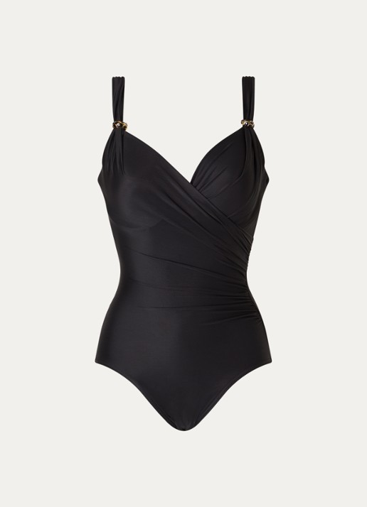 Miraclesuit Siren corrigerend badpak - voorkant 3 zwart