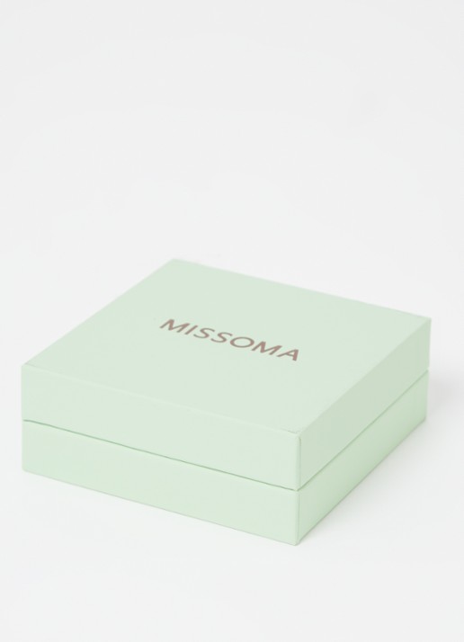 Missoma Camail ketting verguld - detail 3 goud
