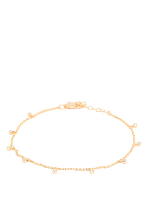 Missoma Interstellar Drop armband verguld
