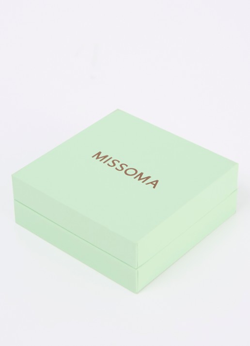 Missoma Molton Ripple bangle verguld - detail 2 goud