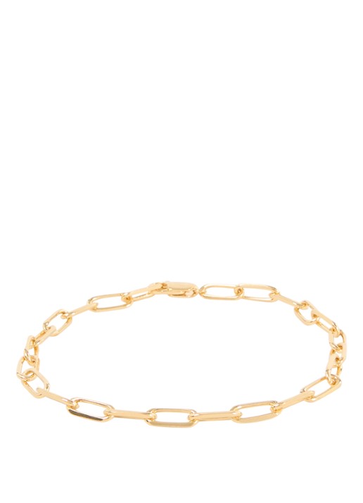 Missoma Paperclip armband verguld