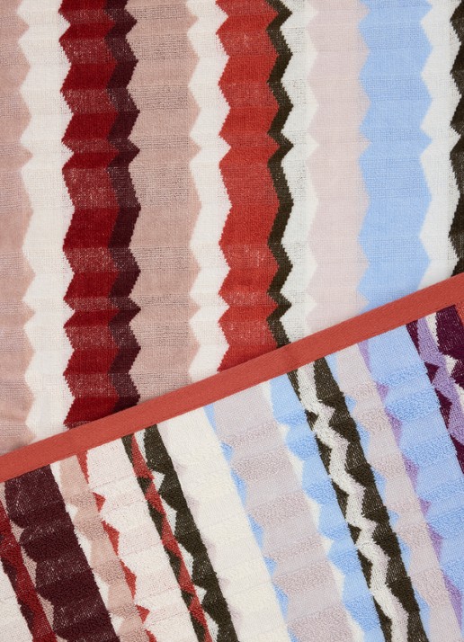 Missoni Eva badhanddoek - 70 x 115 cm - achterkant 2 beige