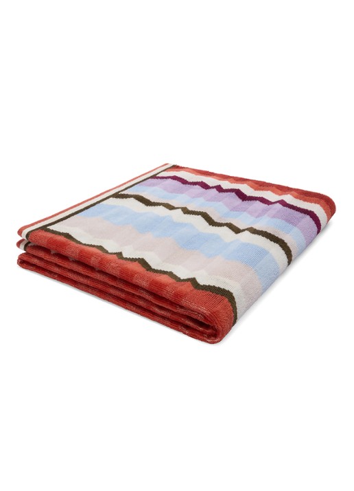 Missoni Eva badhanddoek - 70 x 115 cm - voorkant 4 beige