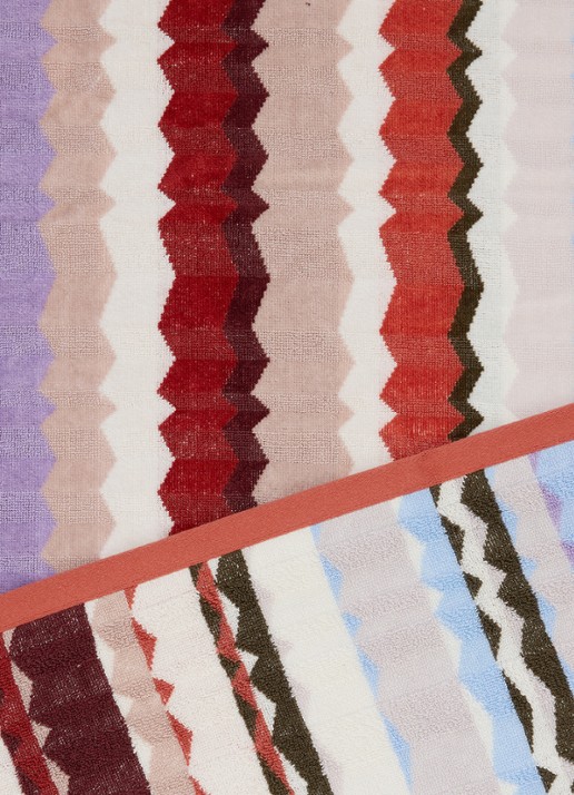 Missoni Eva badlaken - 100 x 150 cm - achterkant 4 beige