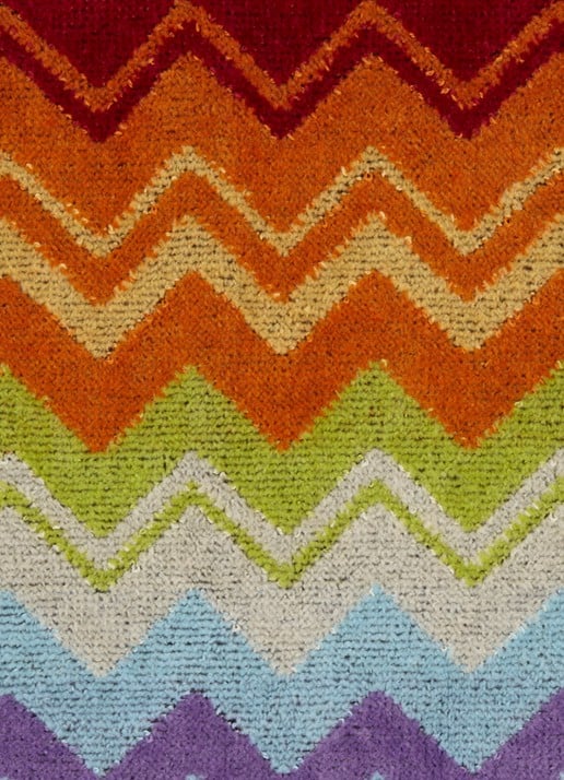 Missoni Giacomo badhanddoek - 430 gr/m2 - 70 x 115 cm - detail 2 multicolor