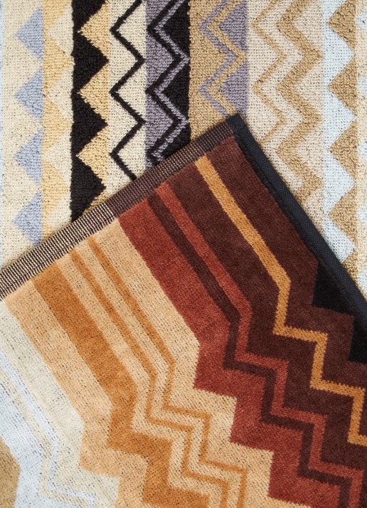 Missoni Giacomo badhanddoek 70 x 115 cm - detail multicolor
