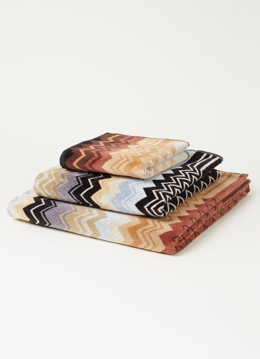 Missoni Giacomo badhanddoek 70 x 115 cm - voorkant 3 multicolor