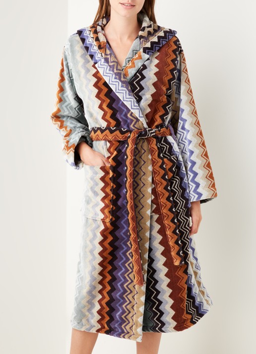 Missoni Giacomo badjas - unisex - detail 3 bruin