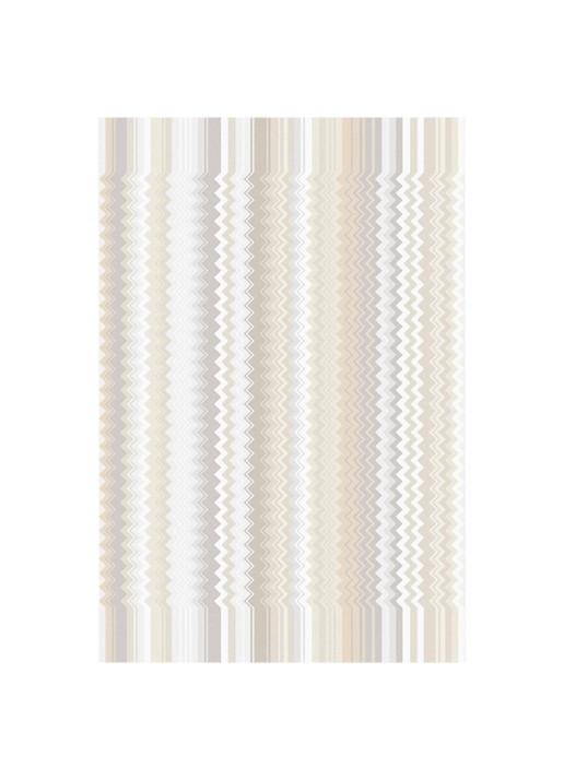 Missoni Giacomo badlaken - 100 x 150 cm - voorkant beige